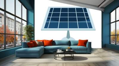 solar panel device isolated icon Wall mural