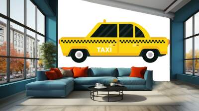 taxi car public service Wall mural