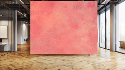 Orange abstract background. Digital painting. Wall mural