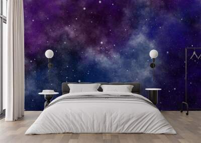 Watercolor abstract background with space  Wall mural