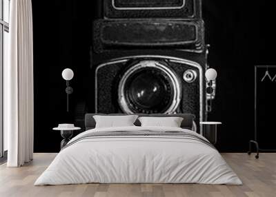 vintage photo camera Wall mural