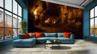 Lava Tube Wall mural