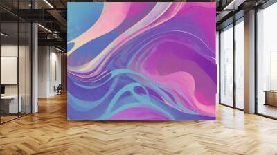 modern abstract fluid background design Wall mural