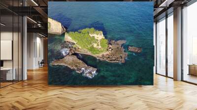 Calibishie coastline islands , Dominica, Caribbean Wall mural