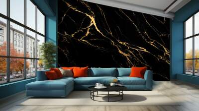 black marble texture, black marble natural pattern, wallpaper high quality can be used as background for display or montage your top view products or wall Wall mural