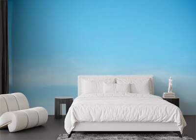 clear blue sky background for backdrop summer design Wall mural