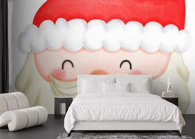 Santa smile Wall mural