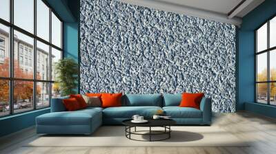 A rough stone textured wall. Wall mural