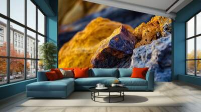 a blurred rock image Wall mural