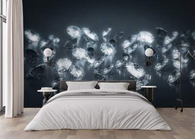 Group of diamonds Wall mural