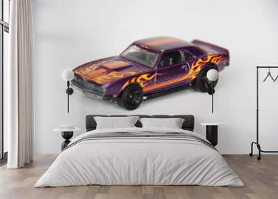 Close up of car toy Wall mural