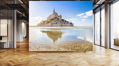 Mont Saint-Michel, Normandy, France Wall mural