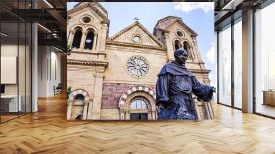 Cathedral Basilica of Saint Francis of Assisi in Santa Fe, New Mexico Wall mural