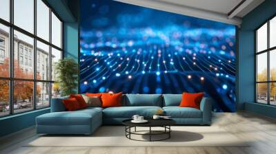 Future, Digital Technology, Cyber, Future Technology Wall mural