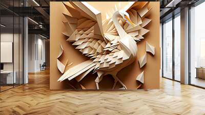 origami arts Wall mural