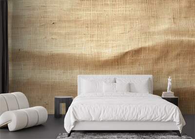 Natural texture background, closed surface textile canvas material fabric pattern Wall mural