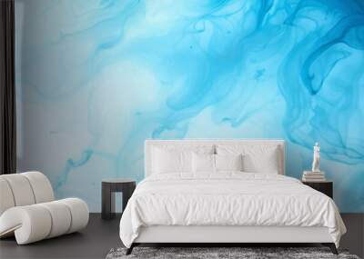 Color, ink, smudging, dilution Wall mural