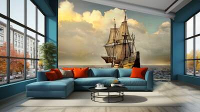 mayflower ii Wall mural