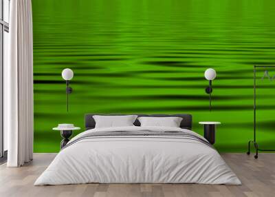 Green water Background Wall mural