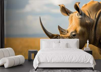 rhino Wall mural