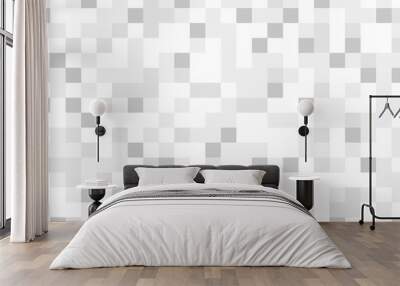 Abstract background of geometric shapes. Geometric mosaic of squares. Wall mural