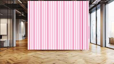 Stripes abstract texture or background, Pink background. Wall mural