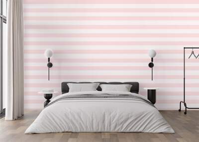 white pink paper with stripe pattern background design abstract line wallpaper modern illustration Wall mural