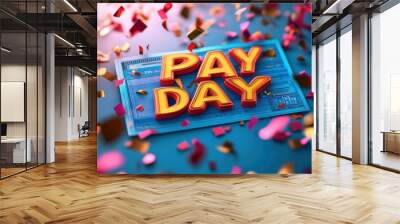 Payday Celebration Wall mural