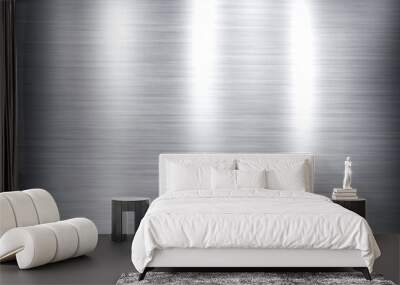 Stainless and steel background abstract concept Wall mural