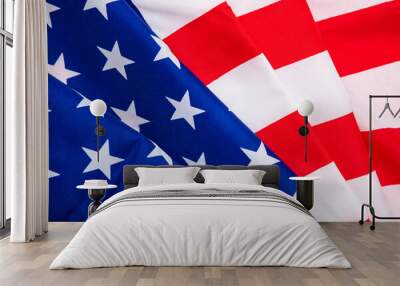 American flag for Memorial Day, 4th of July, Labour Day Wall mural