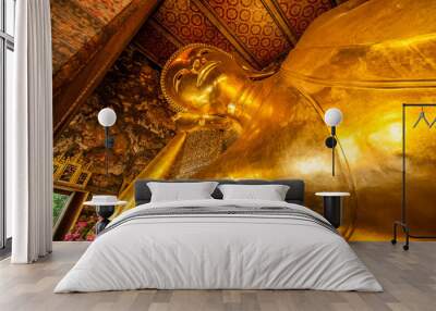 Reclining Buddha Wall mural