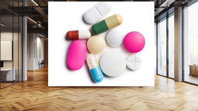 colorful pills Wall mural