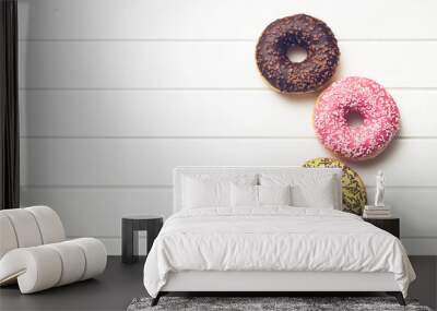 various donuts Wall mural