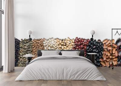 various dried legumes Wall mural