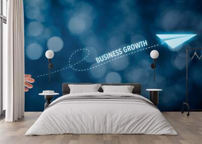 Business growth Wall mural