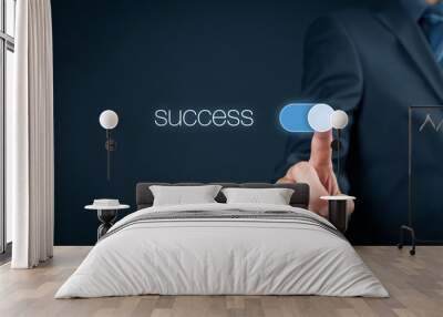 success in business Wall mural