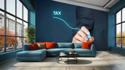 Tax optimization Wall mural