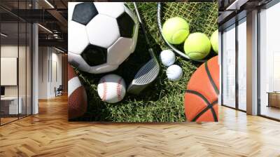 Sports Equipment Wall mural