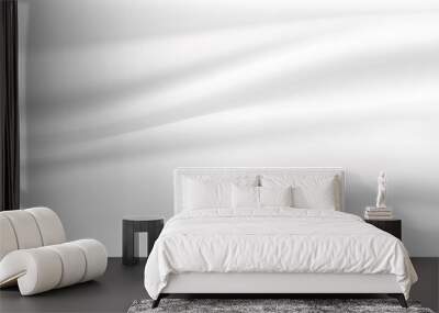 Abstract white cloth vector background. Vector illustration. Wall mural