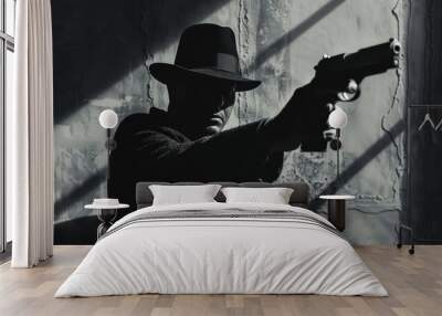 Celebrating classic cinema Wall mural