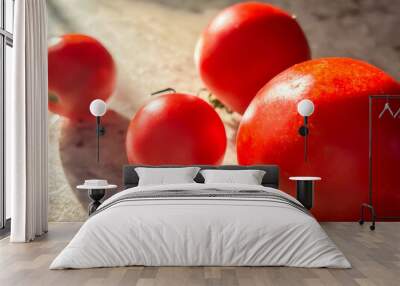 red tomatoes Wall mural