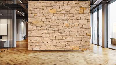 provencal stone wall background Wall mural