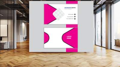 modern business card template vector abstract creative Wall mural