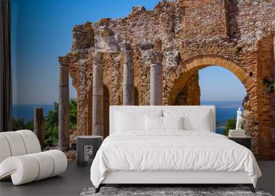 Ancient Theatre of Taormina City Wall mural