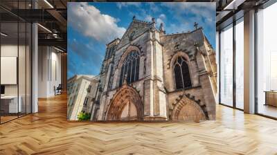 Saint Peter's Church in the old town of Bordeaux. France Wall mural