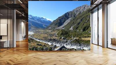 new zealand travel nature Wall mural