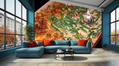 classic green bean casserole Wall mural