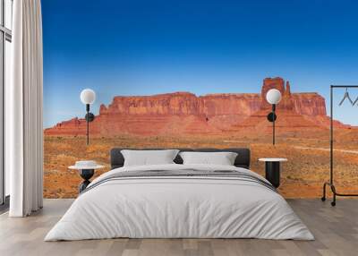 Monument Valley on a sunny day Wall mural