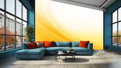 Orange Abstract Background Wall mural