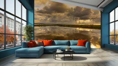 Stormy skies Wall mural